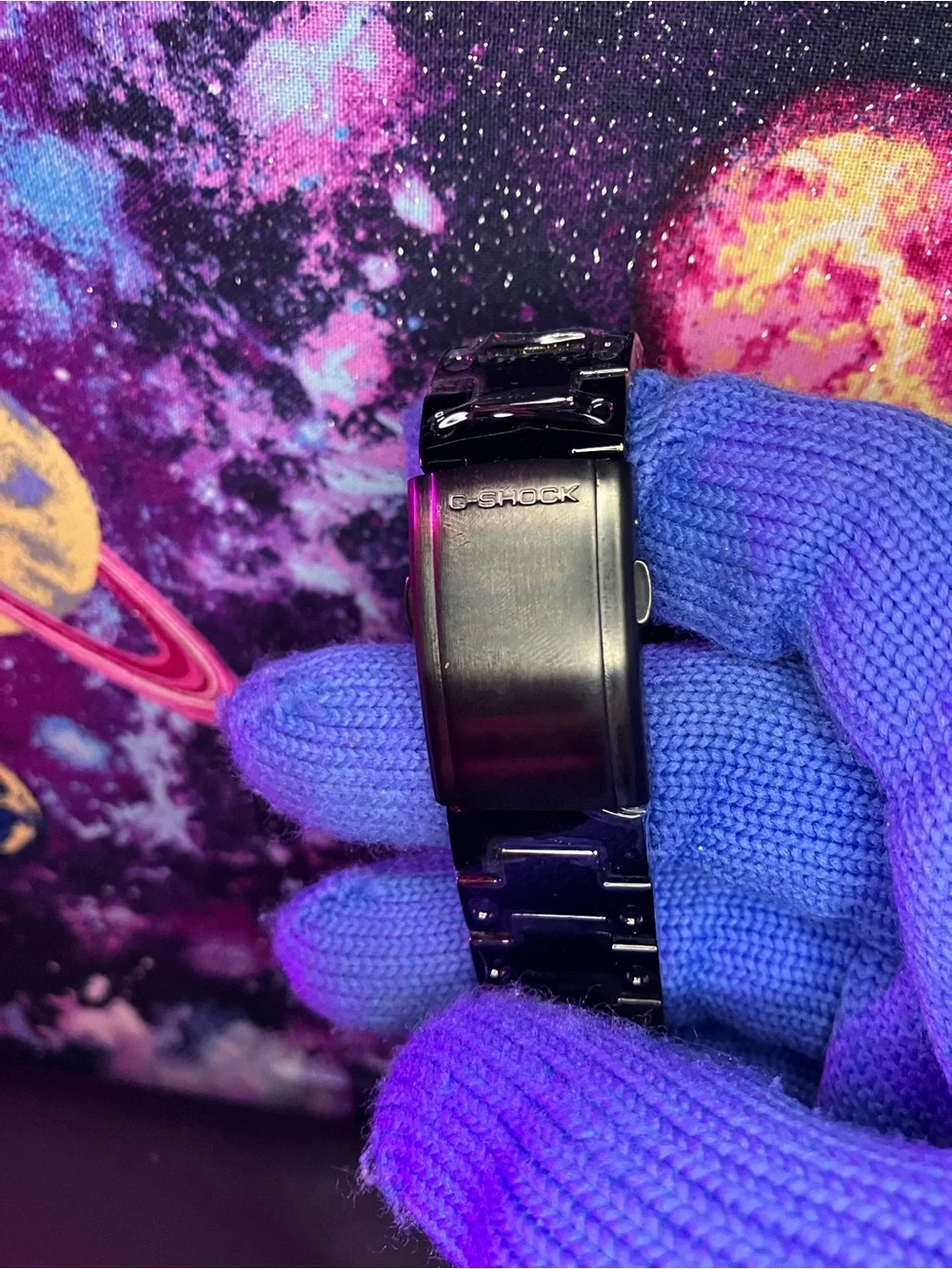 Custom G Shock Black Metal Style Colorway